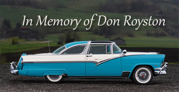 In Memory of Don Royston